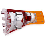 Achterlicht lichtvenster links voor Mercedes SL R107 - EU-versie