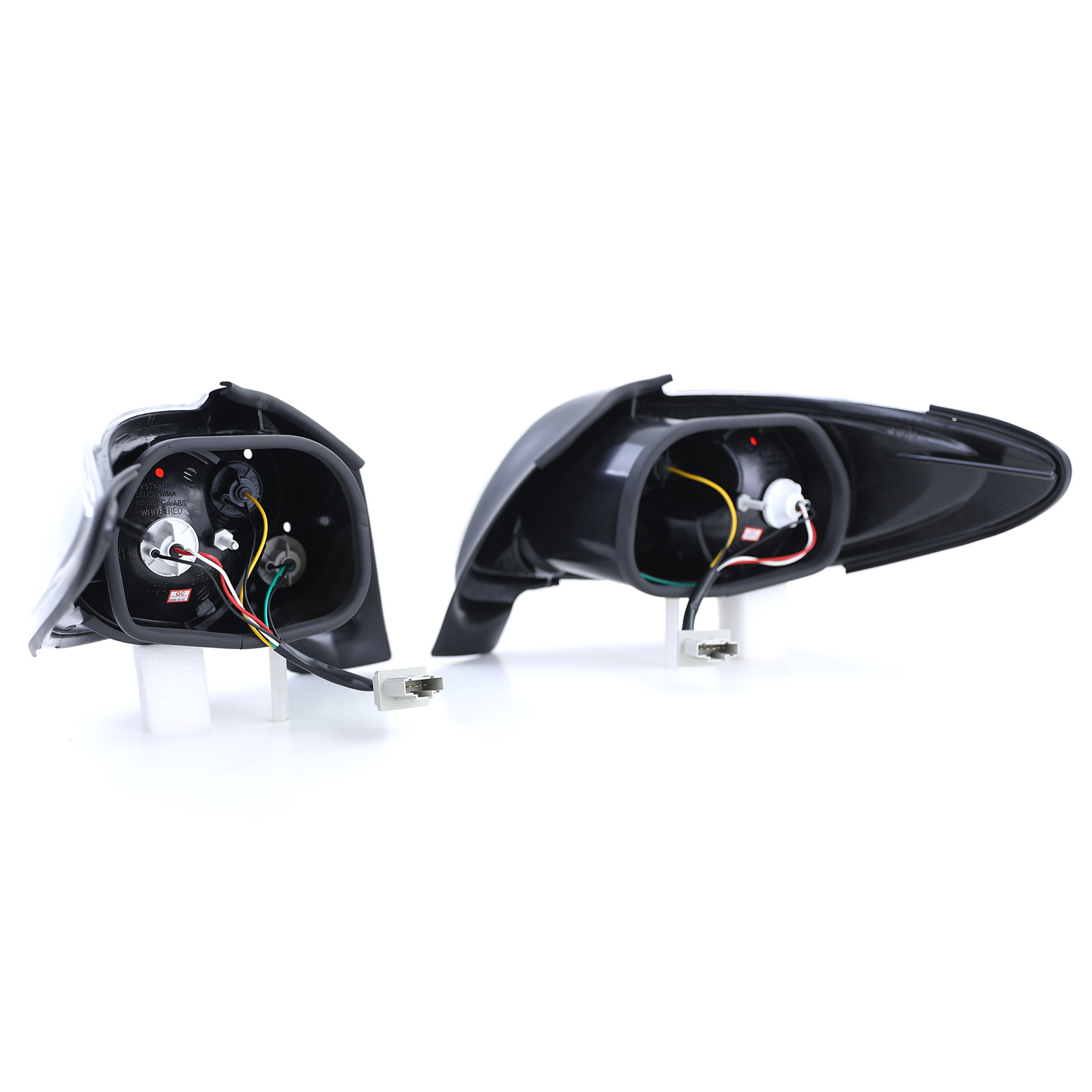 Achterlichten voor Peugeot 206 CC Coupe Cabrio 00-08 - zwart