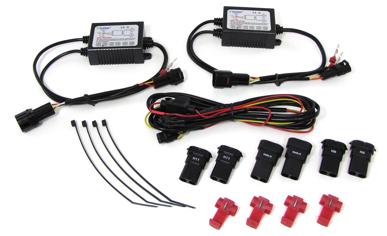 Mistlampen geschikt voor Citroen C1 C5 04-08 C6 vanaf 05 - met dagrijverlichting