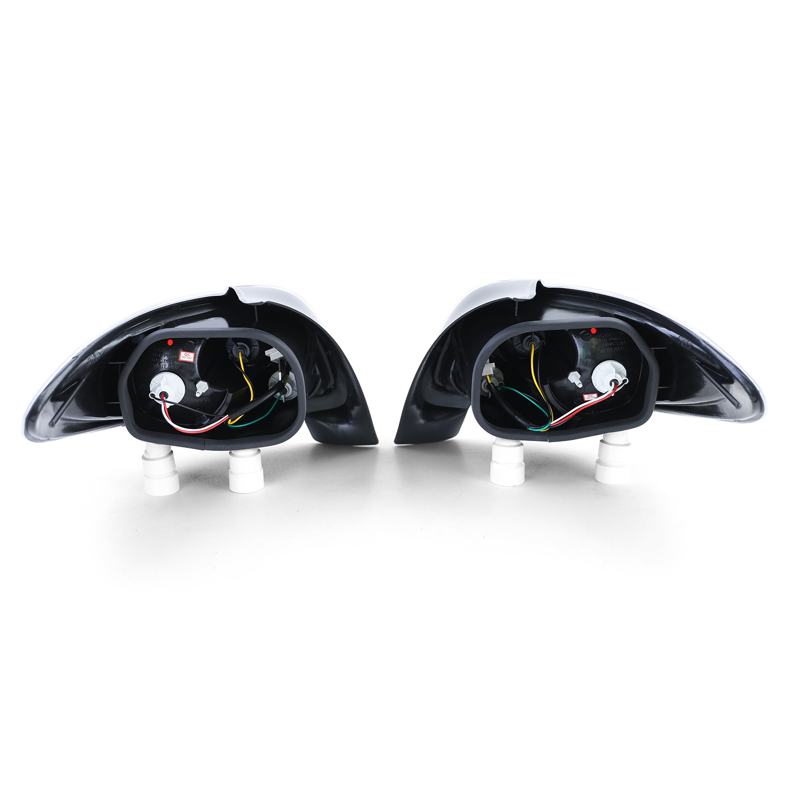 Achterlichten geschikt voor Peugeot 206 hatchback 3 + 5 deurs 98-09 - chroom