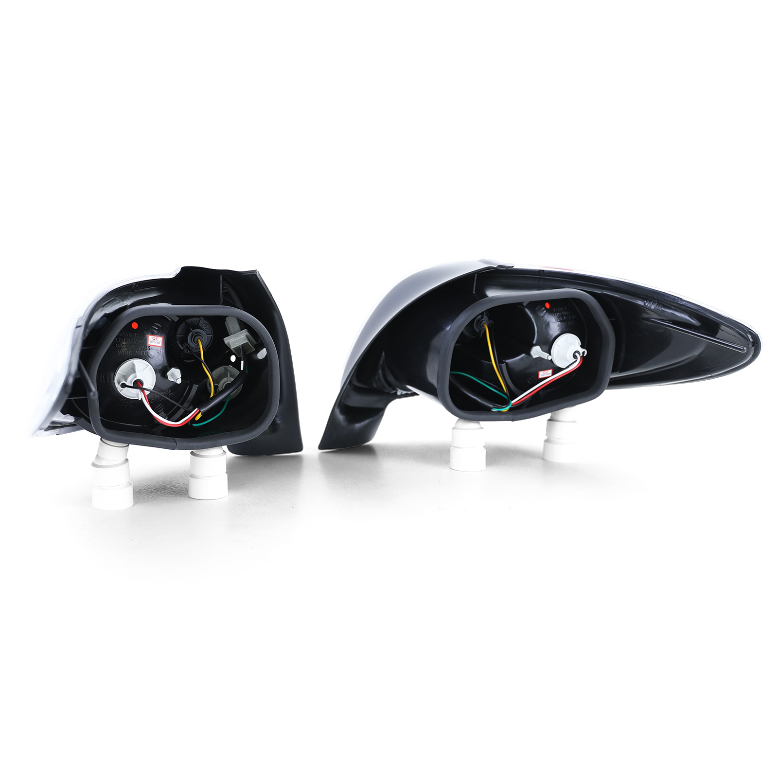 Achterlichten Peugeot 206 hatchback 3 + 5 deurs 98-09 - chroom