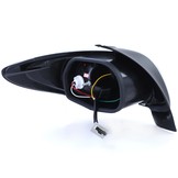 Achterlichten voor Peugeot 206 hatchback 3 + 5 deurs 98-09 - zwart