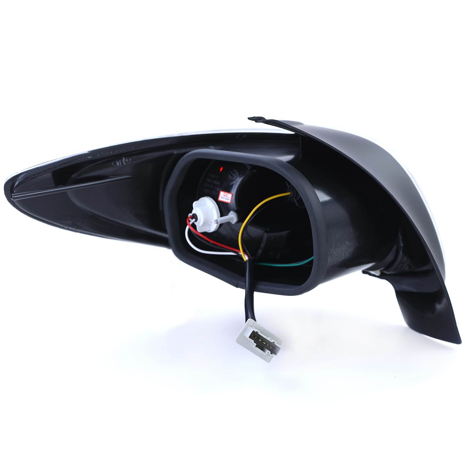 Achterlichten geschikt voor Peugeot 206 hatchback 3 + 5 deurs 98-09 - zwart
