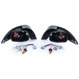 Achterlichten geschikt voor Peugeot 206 hatchback 3 + 5 deurs 98-09 - zwart