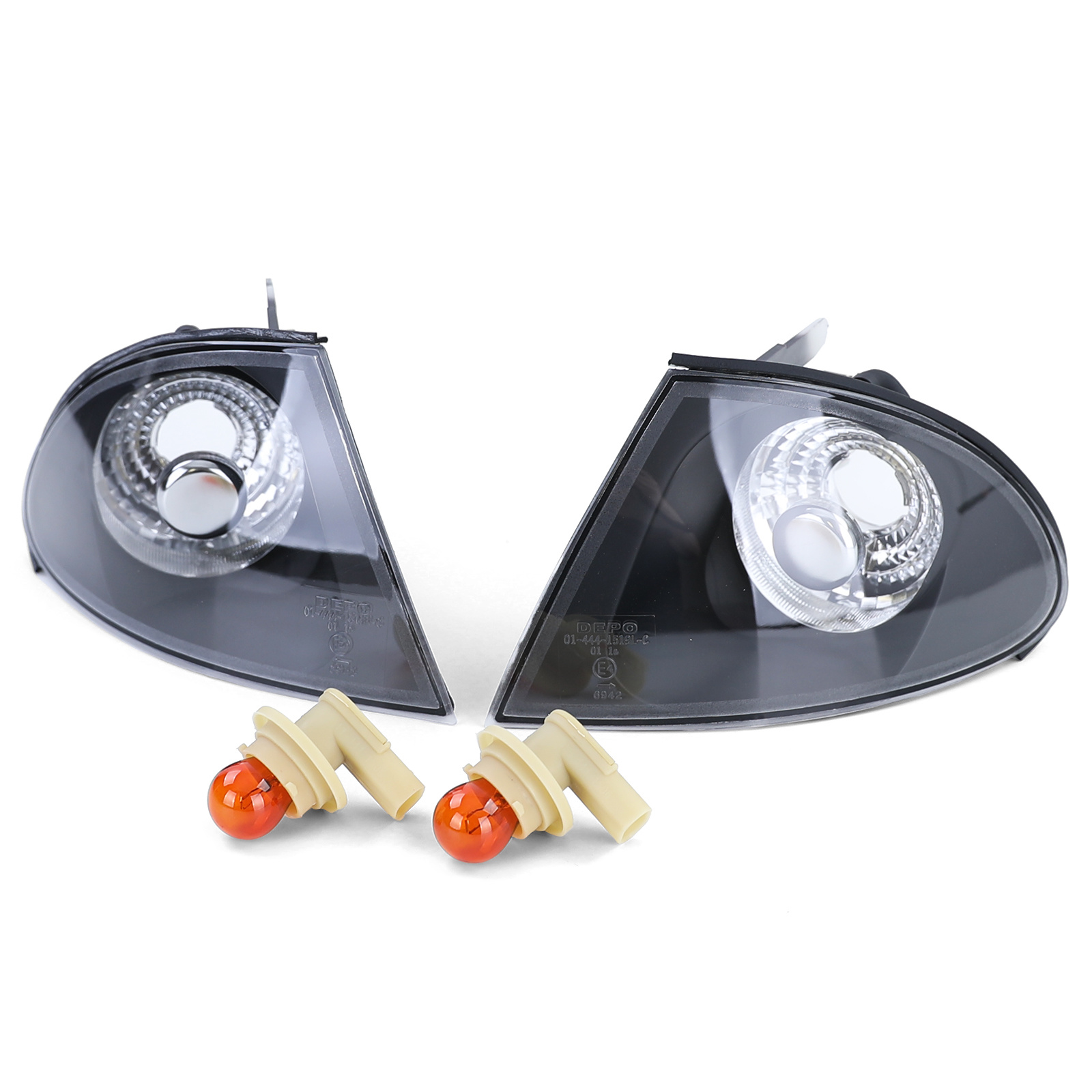 Knipperlicht voor BMW 3 Serie E46 Sedan Touring 98-01 - zwart smoke