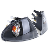 Knipperlicht geschikt voor BMW 3 Serie E46 Sedan Touring 98-01 - zwart smoke