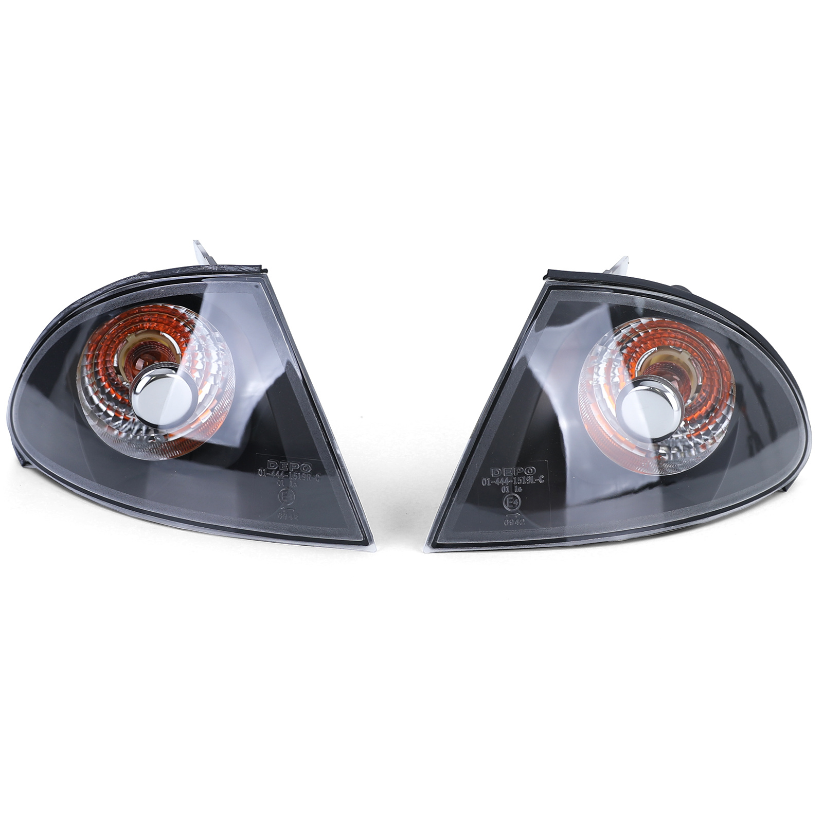 Knipperlicht voor BMW 3 Serie E46 Sedan Touring 98-01 - zwart smoke