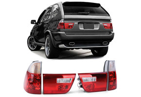 Helder kristal Achterlichten voor BMW X5 E53 99-03