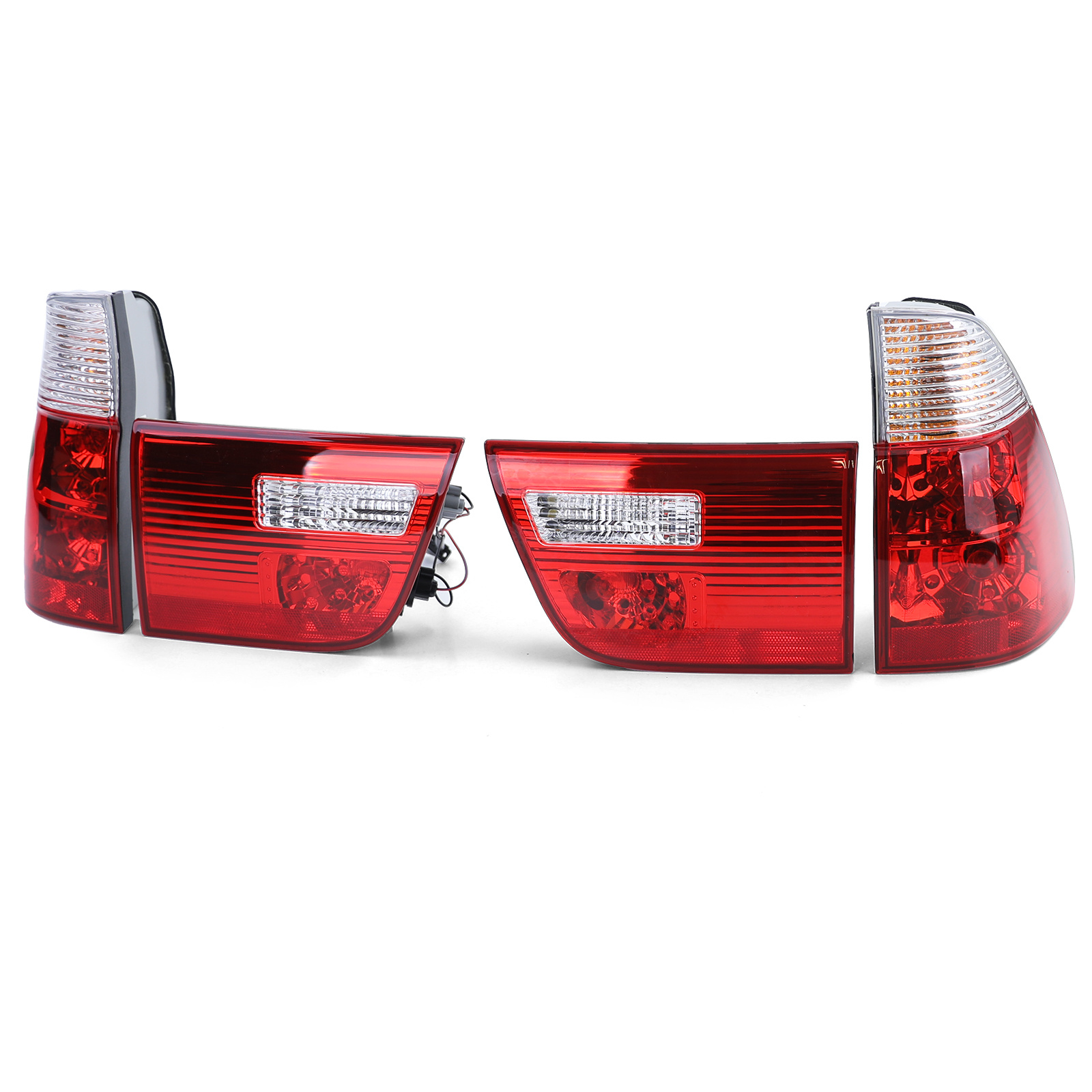 Helder kristal Achterlichten geschikt voor BMW X5 E53 99-03