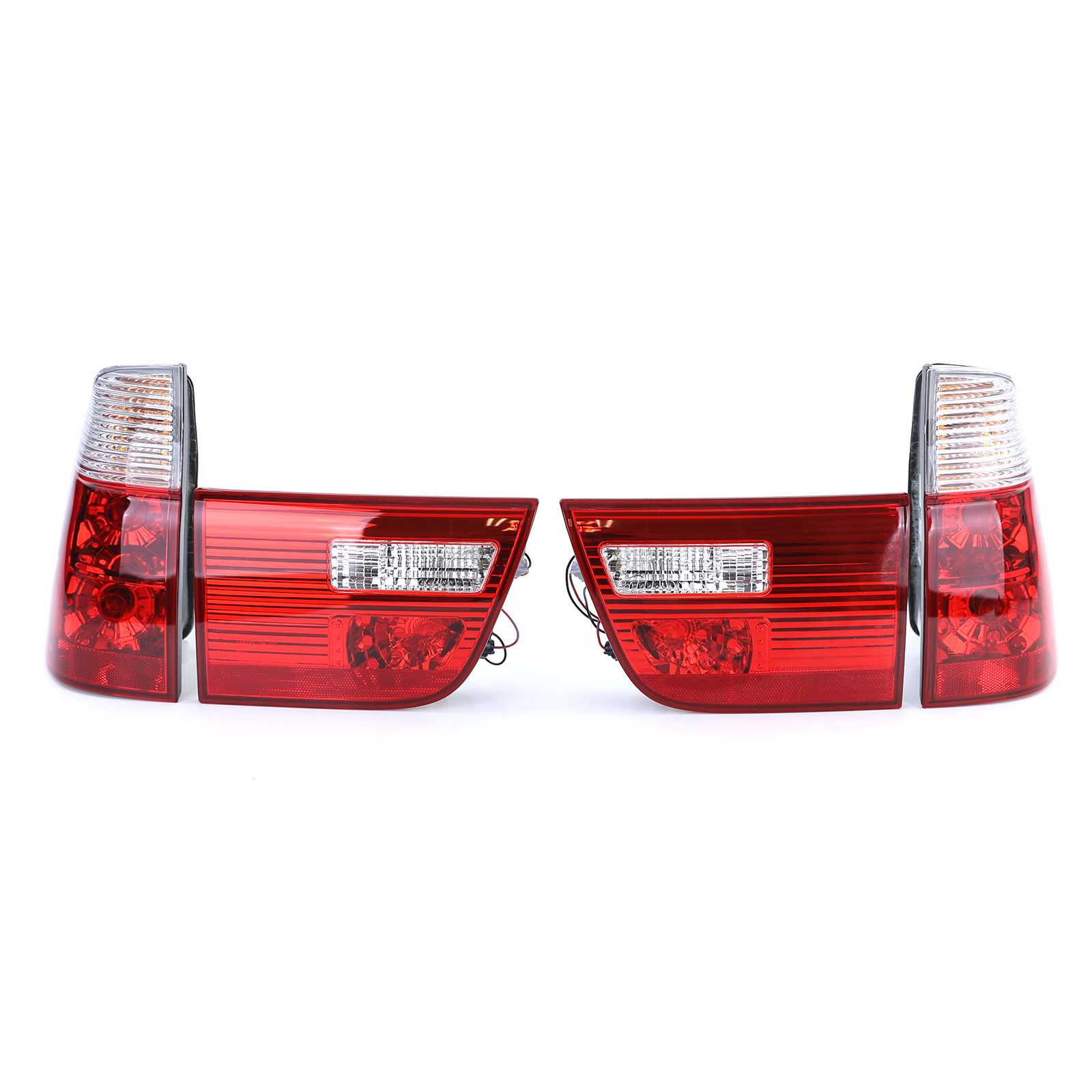 Helder kristal Achterlichten voor BMW X5 E53 99-03