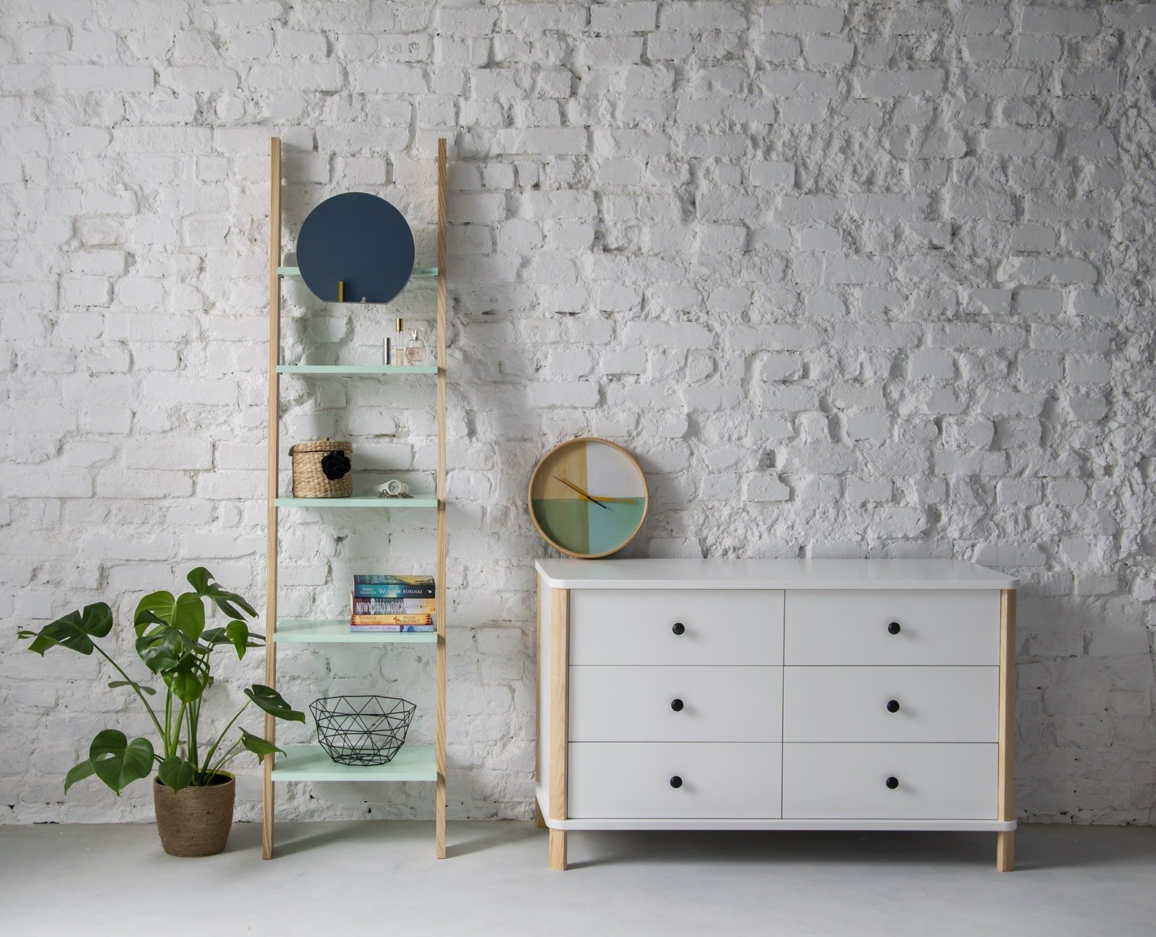 Ashme Ladderplank | Munt | Essenhout & MDF | FSC Certified