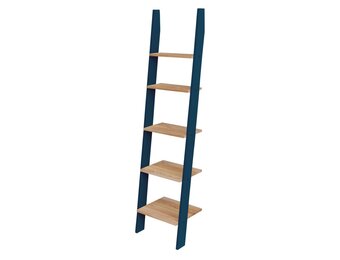 Ashme Ladderplank, 5 planken, 45x35x180cm, Essenhout & MDF, FSC gecertificeerd