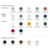 Ashme hoekbureau - Bruin Beige - Toetsenbordlade - FSC gecertificeerd