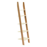 Ashme Ladderplank | 5-planks Essenhout & gelamineerd MDF | 180x45x35 cm