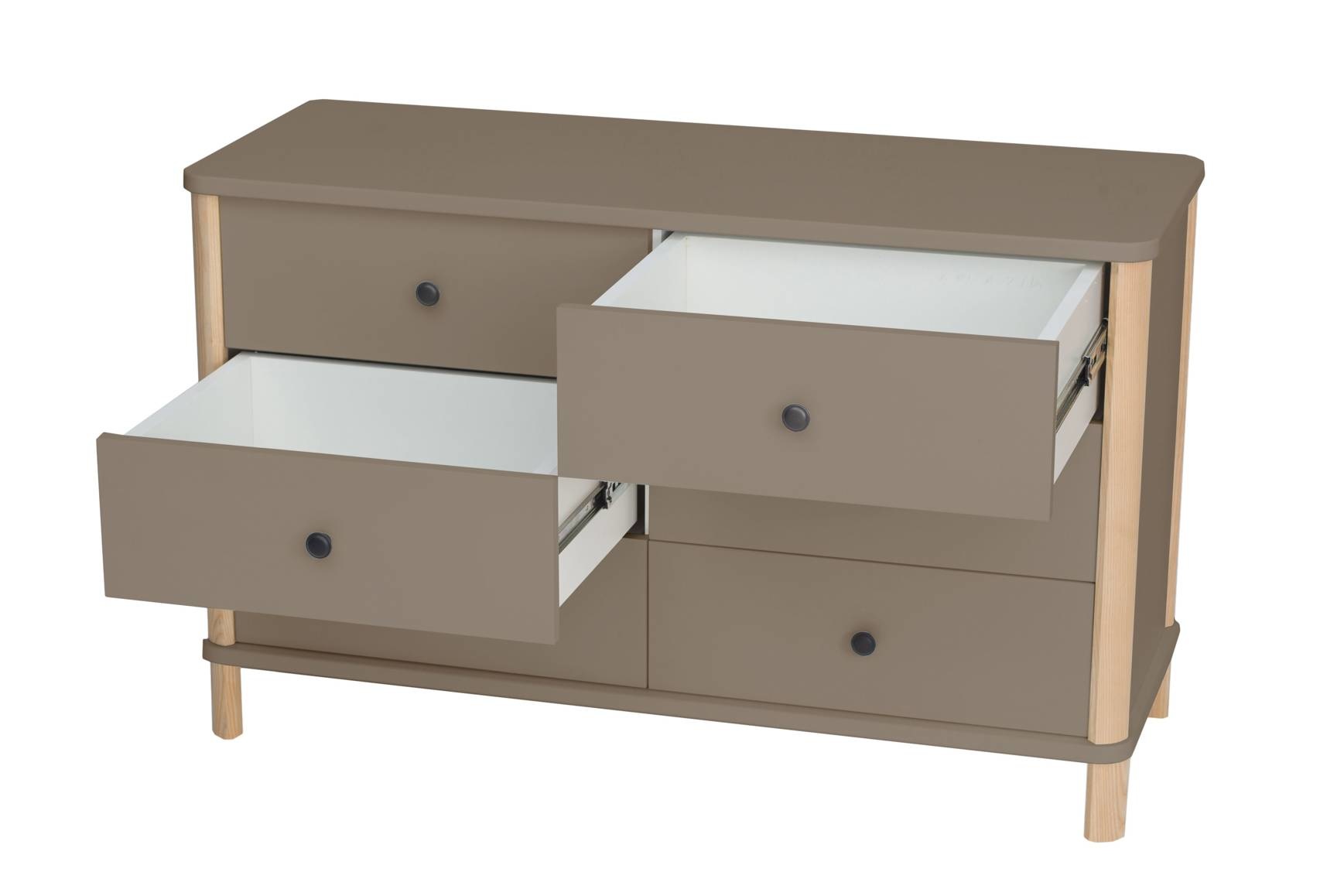 Ashme ladekast | Essenhout & gelakt MDF | 6 lades | FSC gecertificeerd