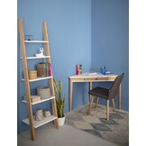 Ashme hoekbureau | Roze essenhout & MDF | FSC-gecertificeerd