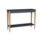 Ashme grafiet consoletafel | 105x35x74 cm | FSC gecertificeerd