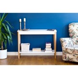 Ashme grafiet consoletafel | 105x35x74 cm | FSC gecertificeerd