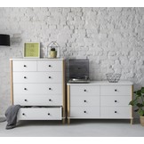 Ashme Pink 6-Drawer Chest | 70x114x45cm | FSC Certified