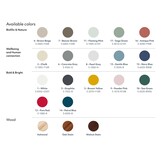 Ashme Essenhouten Consoletafel | Breedte 105cm x Diepte 35cm x Hoogte 74cm | Halfmat met Vluchtige Munt Kleur | FSCMIX Gecertificeerd