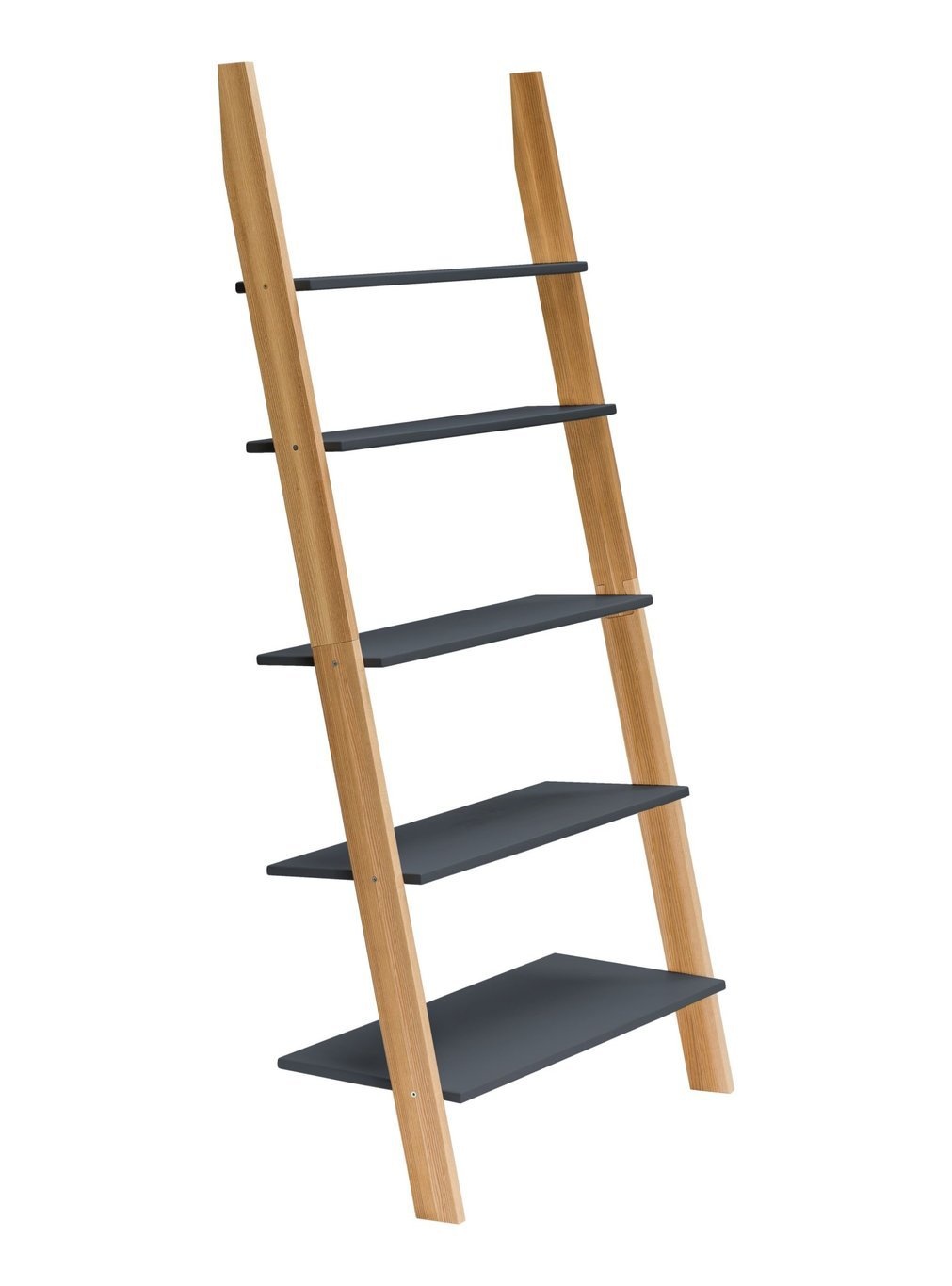 Ashme Ladderplank - Grafiet - 5 Planken - 85 cm breed