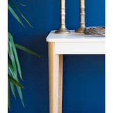 Ashme Consoletafel - Zeegroen | 105 x 35 x 74 cm | Essenhout & MDF | FSCMIX