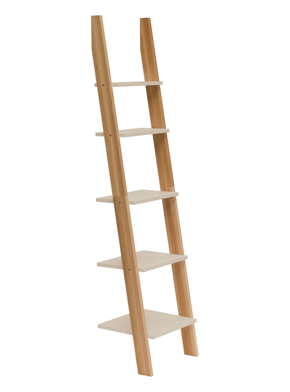 Ashme Ladderplank | 5 planken | 180cm hoogte | Essenhout & MDF