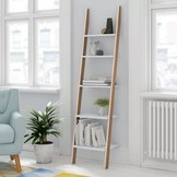 Ashme Ladderplank | 5 planken | 180cm hoogte | Essenhout & MDF