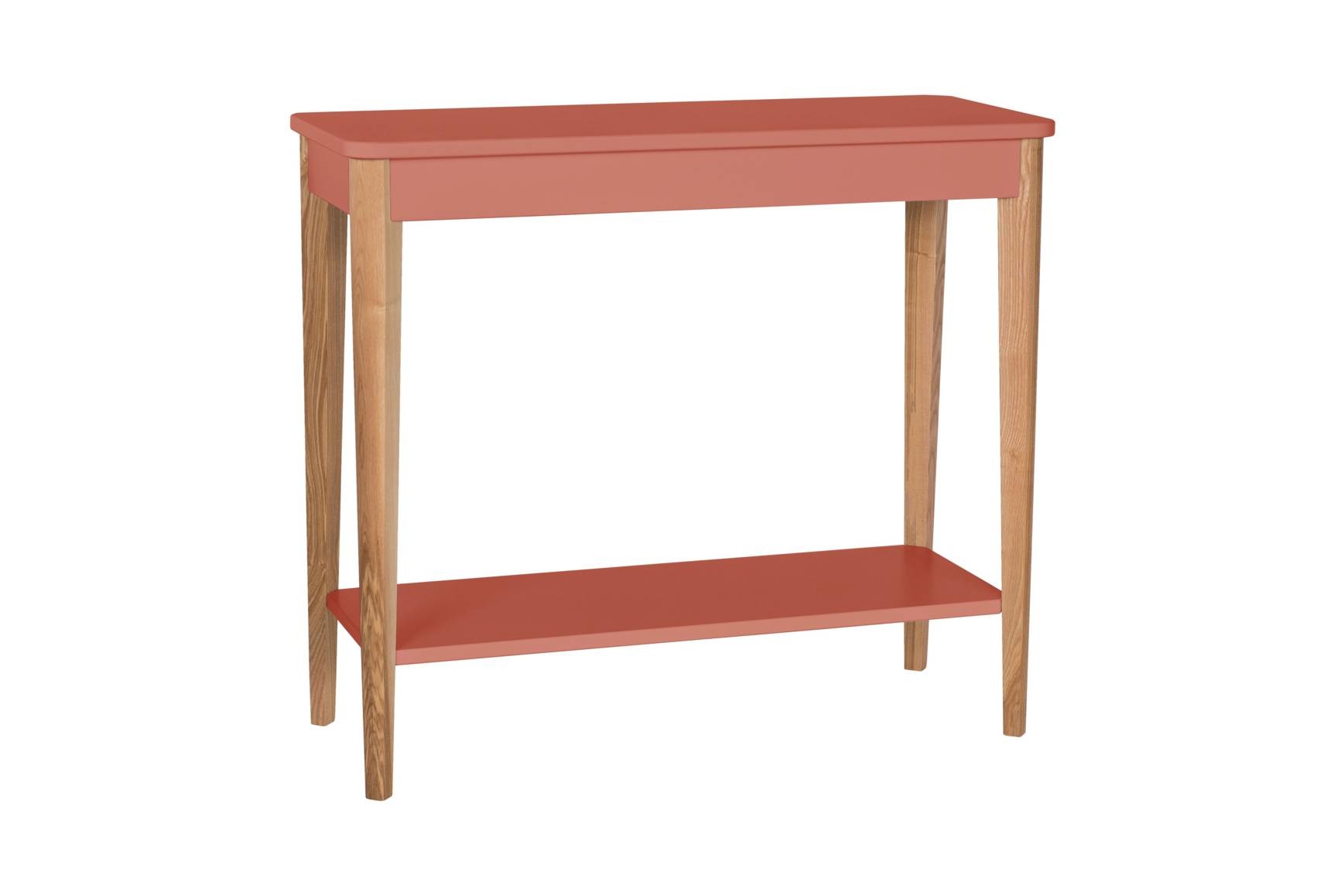 Ashme Consoletafel | Antiek Roze | Essenhout & MDF
