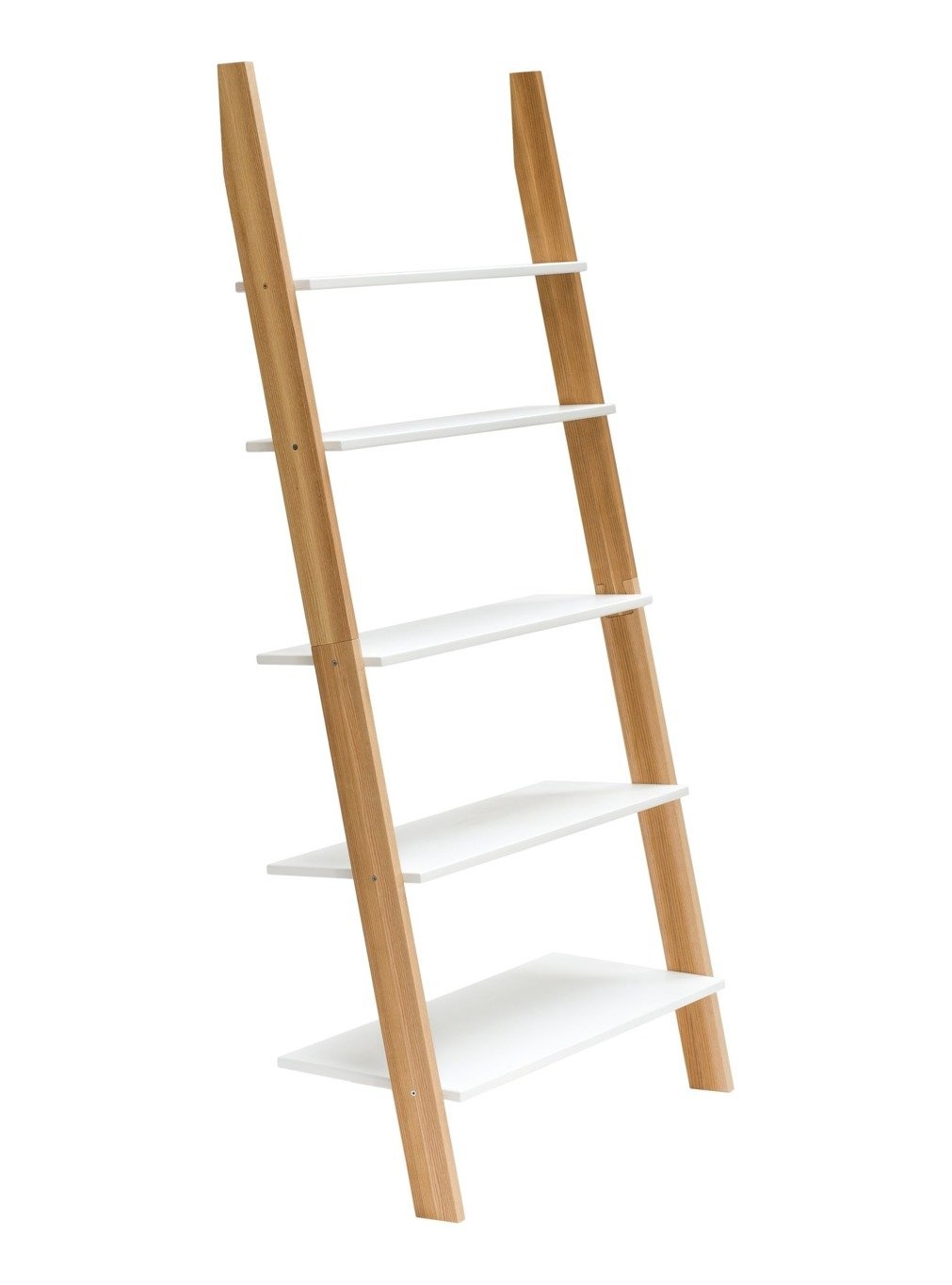 Ashme Ladderplank - 5 planken, 85 cm breed, wit - SEO geoptimaliseerd