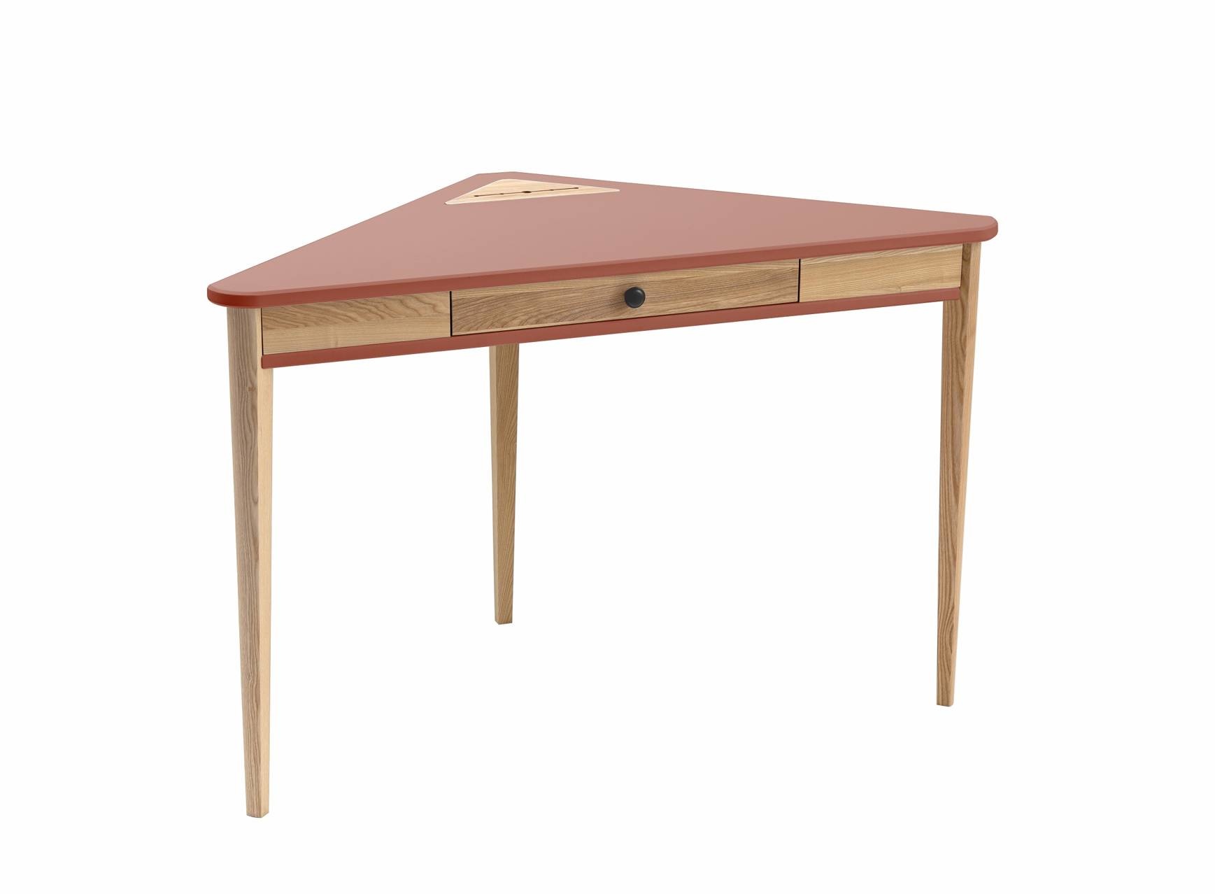 Ashme hoekbureau - Antiek Roze - Essenhout & MDF - FSC Certificering