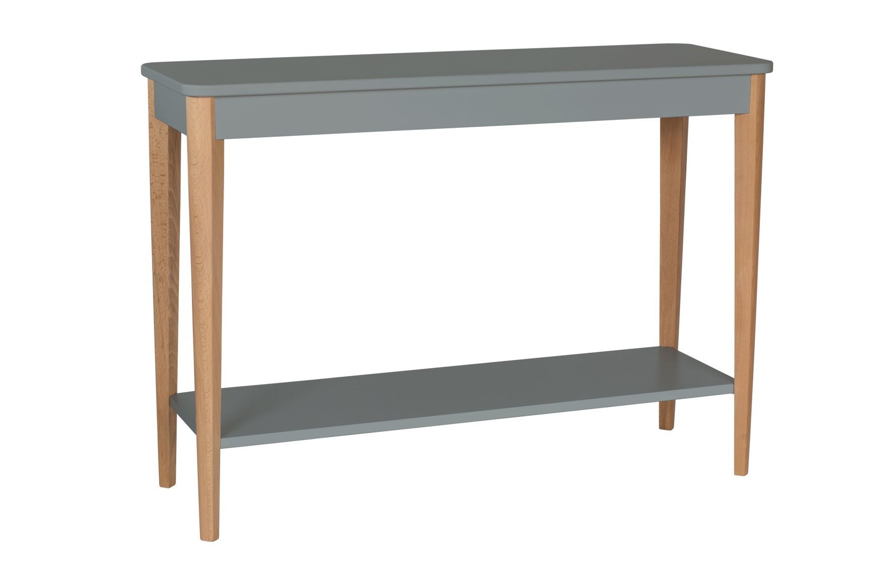 Ashme consoletafel 105x35x74cm in betongrijs - FSC gecertificeerd
