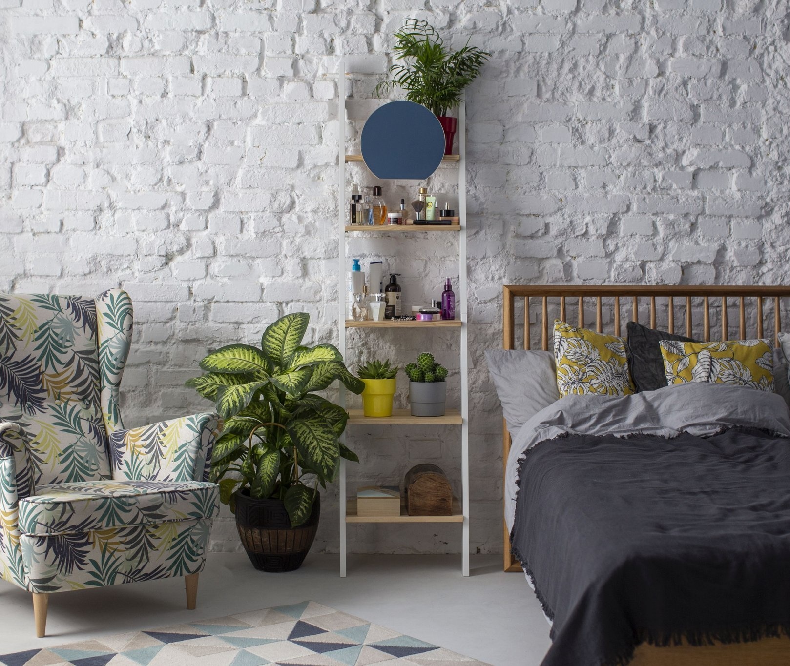 Ashme Ladderplank | Essenhout & gelamineerd MDF | FSC gecertificeerd | 5 planken