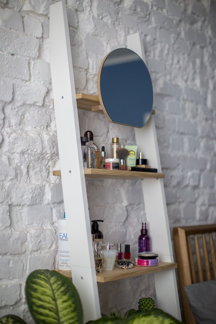 Ashme Ladderplank | Essenhout & gelamineerd MDF | FSC gecertificeerd | 5 planken