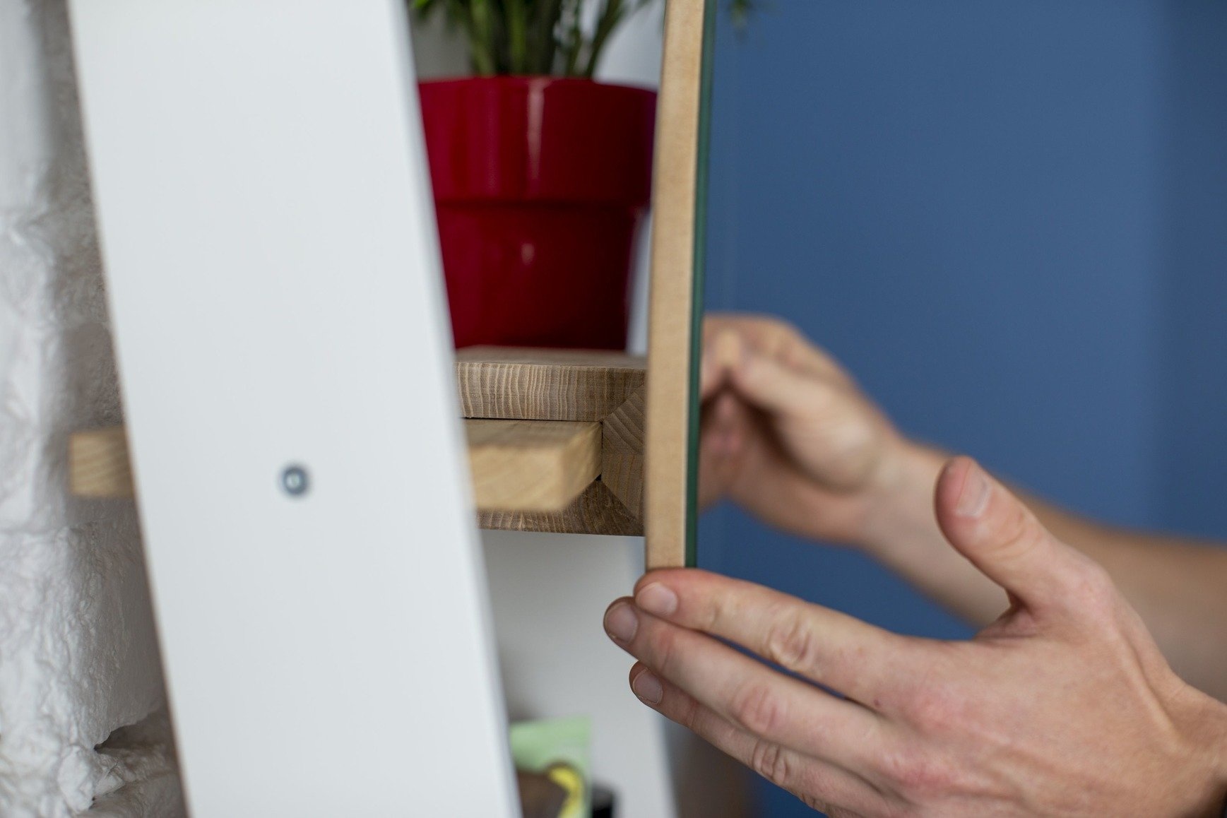 Ashme Ladderplank | Essenhout & gelamineerd MDF | FSC gecertificeerd | 5 planken