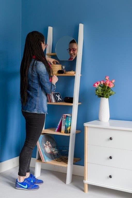 Ashme Ladderplank | Essenhout & gelamineerd MDF | FSC gecertificeerd | 5 planken