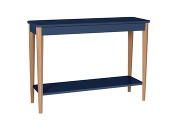 Ashme Marineblauwe Consoletafel - 105x35x74cm - Essenhout & MDF