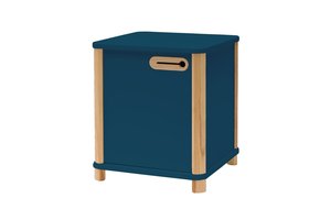 Ashme Bureaukast in Petrolblauw | 42x42x48 cm | FSC100% & FSCMIX gecertificeerd