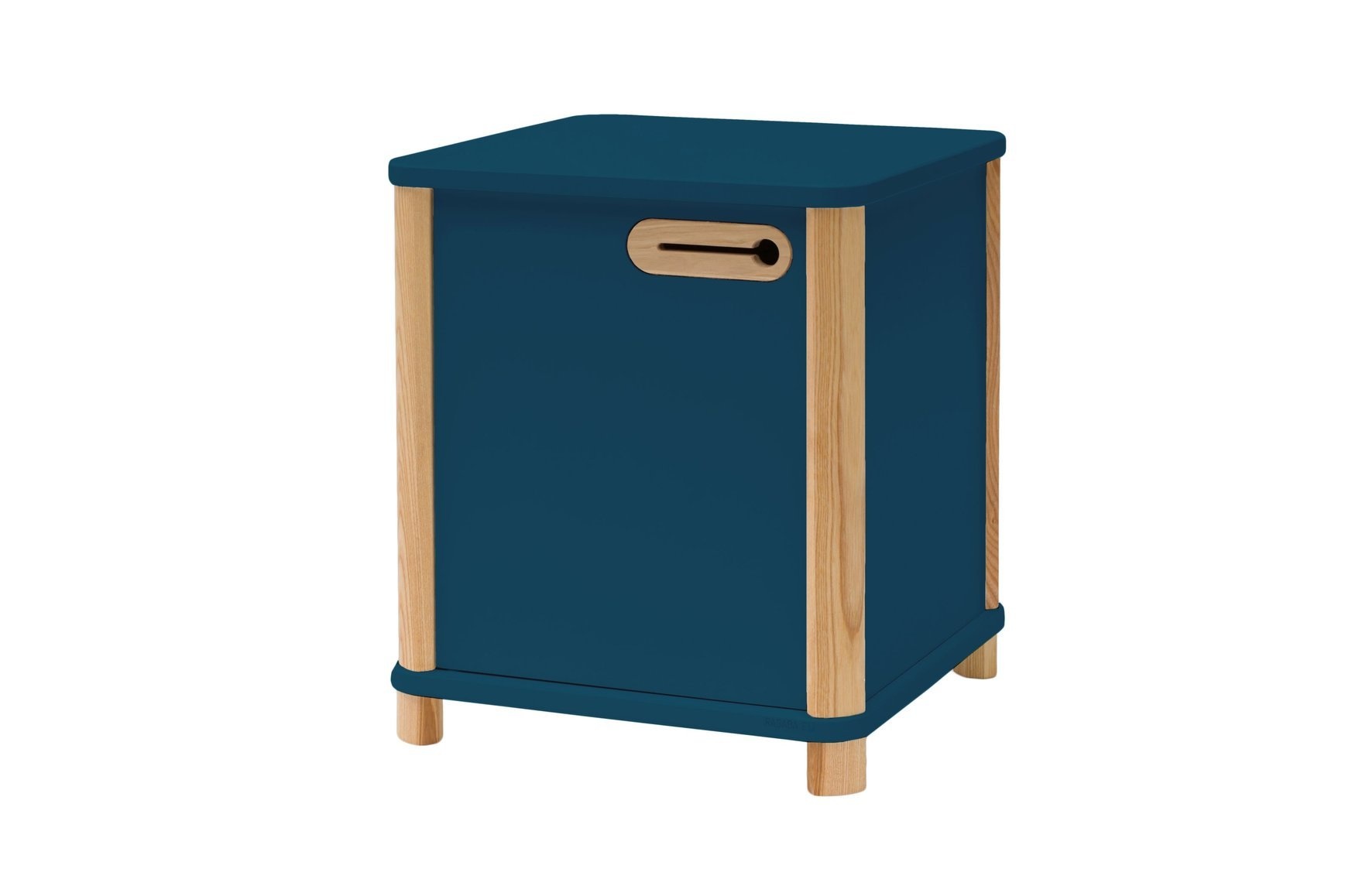 Ashme Bureaukast in Petrolblauw | 42x42x48 cm | FSC100% & FSCMIX gecertificeerd