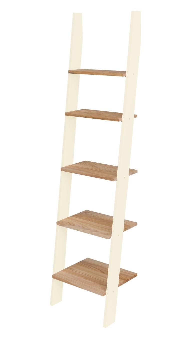 Ashme Ladderplank - FSC-gecertificeerd - 5 planken - krijtwit