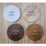 Ashwood Schrijftafel Luka - Essenhout Poten - 85cm Breedte - Vluchtige Munt Kleur