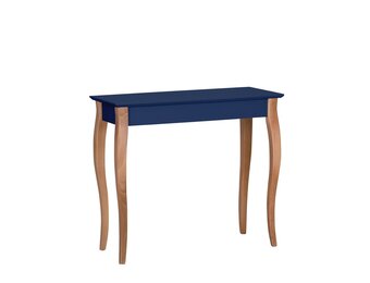 Bijzettafel Liilo: Marineblauw & Wit | 85x35x74 cm | FSC Certificaat