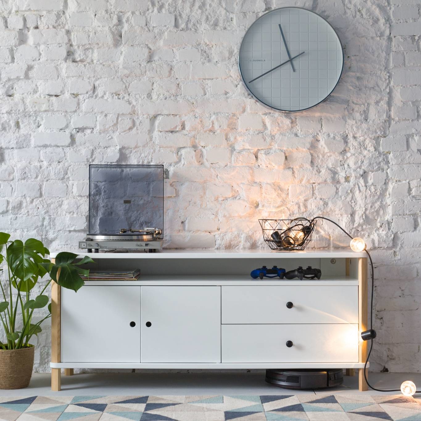 Ashme TV-meubel | Antiek Roze | 140cm breed | FSC-gecertificeerd