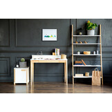 Ashme Schrijftafel | Bezemyellow | 110x56x75cm | FSC100% & FSCMIX | Lade-interieur 55x30x6cm