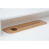 Ashme Schrijftafel | 110cm breed | Bruin Beige | FSC-gecertificeerd | 1 lade