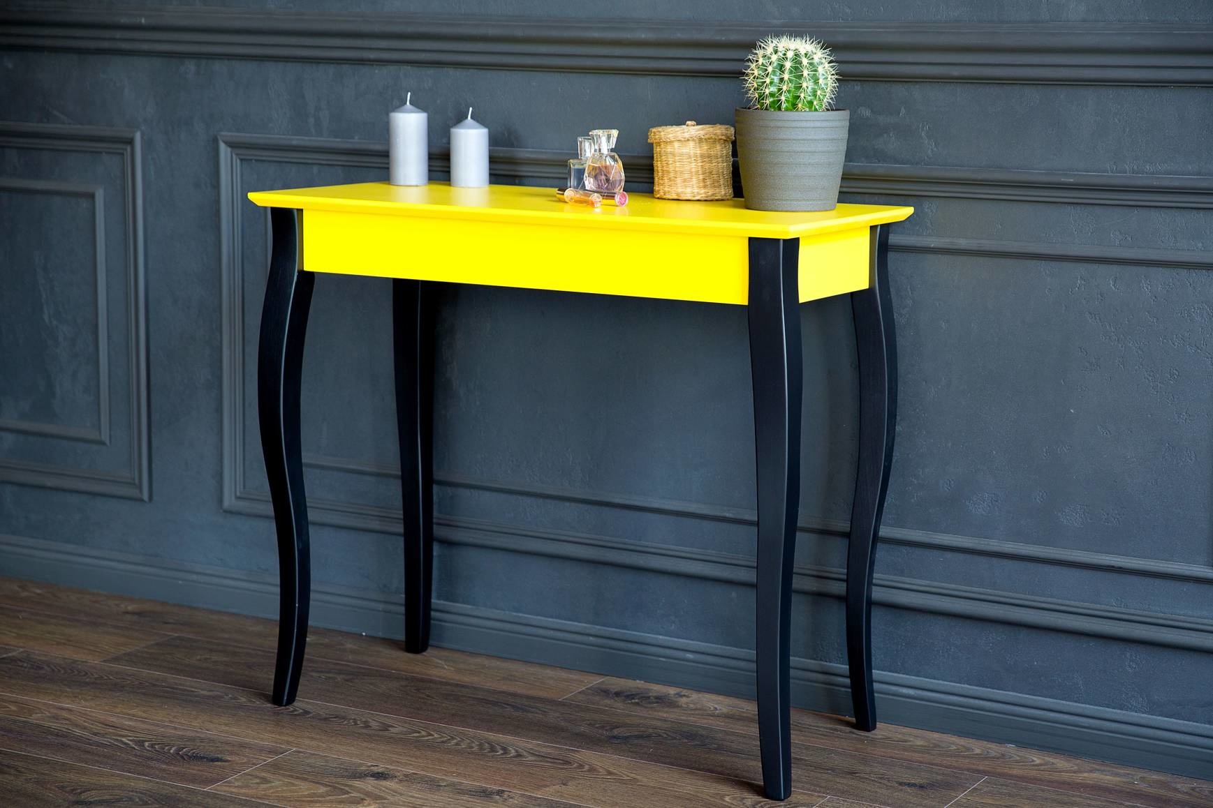 Bijzettafel Liilo - Rood (zuiver rood) - Beukenhout & MDF - FSC gecertificeerd