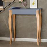 Bijzettafel Liilo: Beukenhout & Grafiet, FSC-gecertificeerd (65x35x74cm)