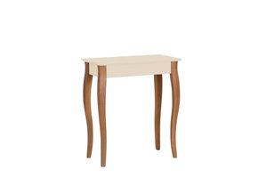 Bijzettafel Lillo | Beukenhouten poten, krijtwit, 65x35x74 cm | FSC gecertificeerd