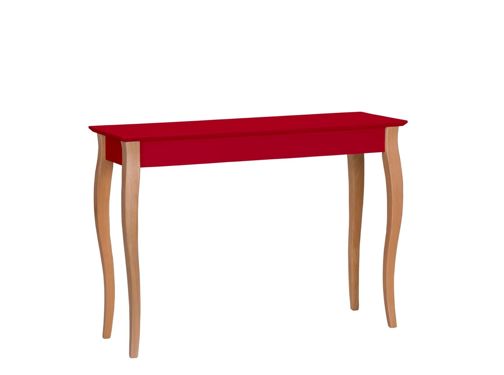 Bijzettafel Liilo in Rood met Beukenhout & MDF | 105x35x74cm | FSC®-gecertificeerd
