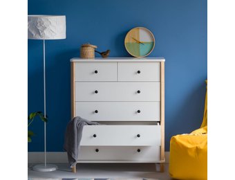 Big Boy Ladekast 113 cm Wit